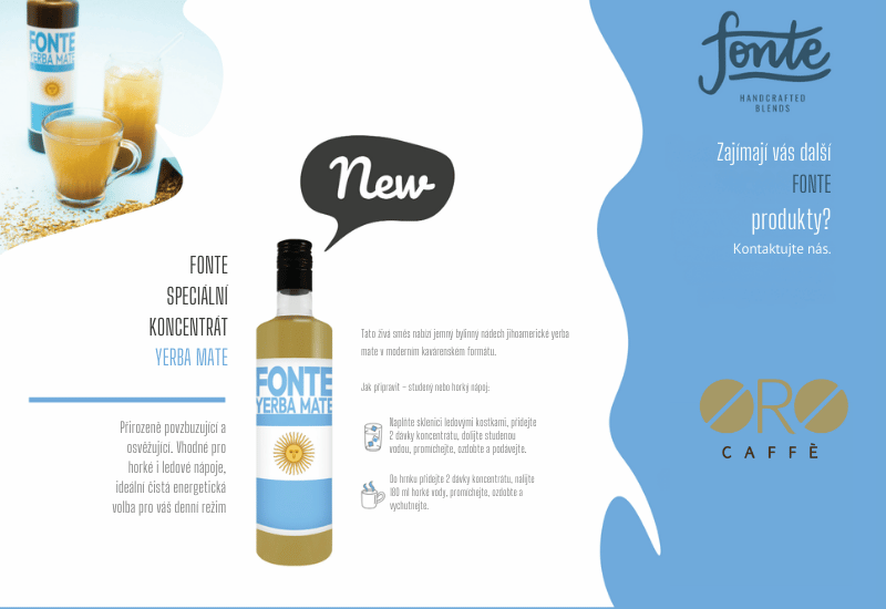 FONTE SPECIÁLNÍ KONCENTRÁT YERBA MATE